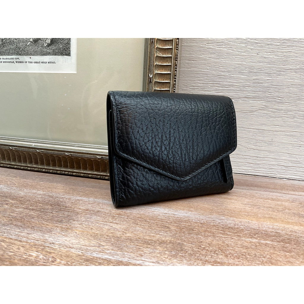 MAISON MARGEILA Black Compact Wallet