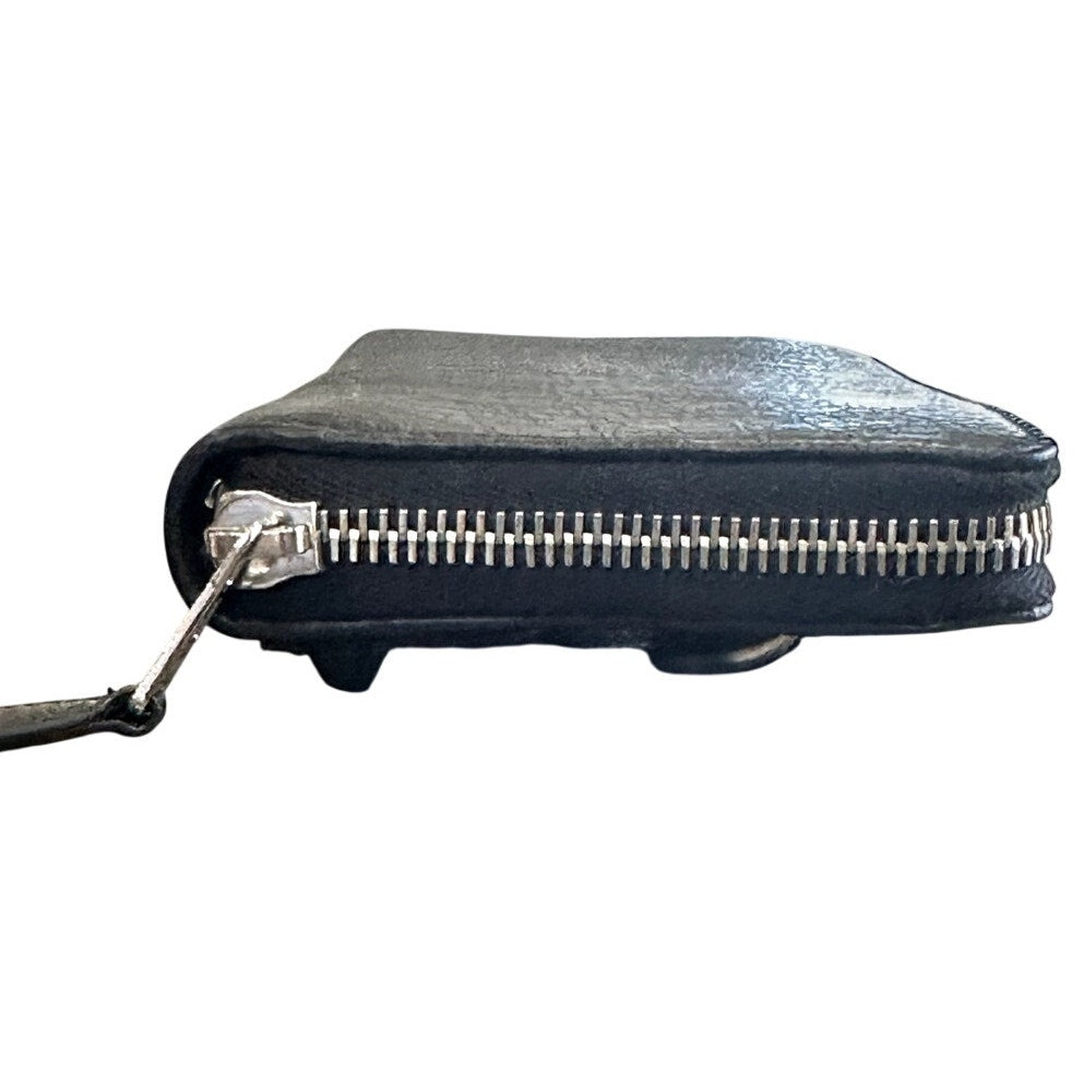 Balenciaga Classic Moto Zip Around Long Wallet