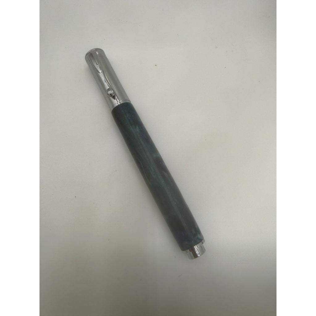 Zen Rollerball Pen with Diamondcast Body, Hand Turned, Multicolor, Deluxe Writing Gift, SKU 1472