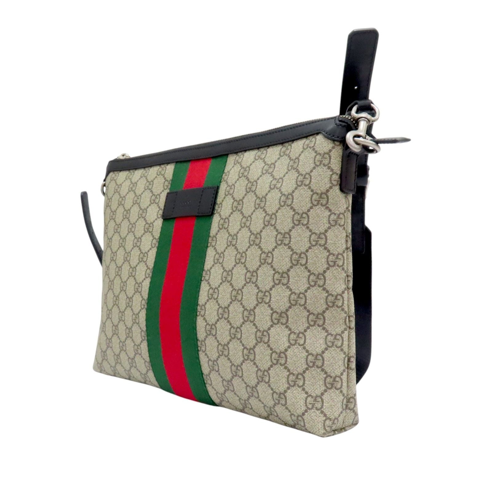 Gucci Supreme Canvas Messenger Olive