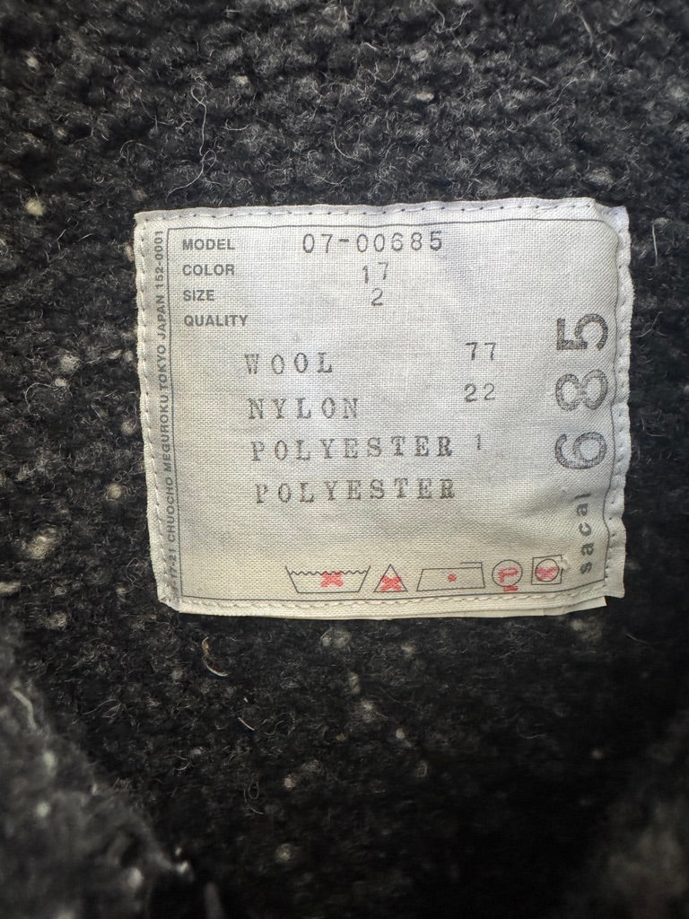 Sacai Vintage Wool & Silk Coat - Size "2" Medium