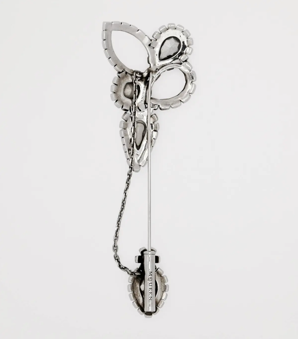 7399 - Alexander McQueen Chandelier Stick Brooch - New