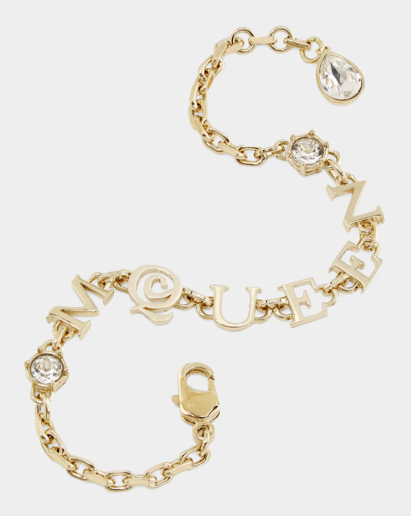 6971 - Alexander McQueen Logo Bracelet - NWT