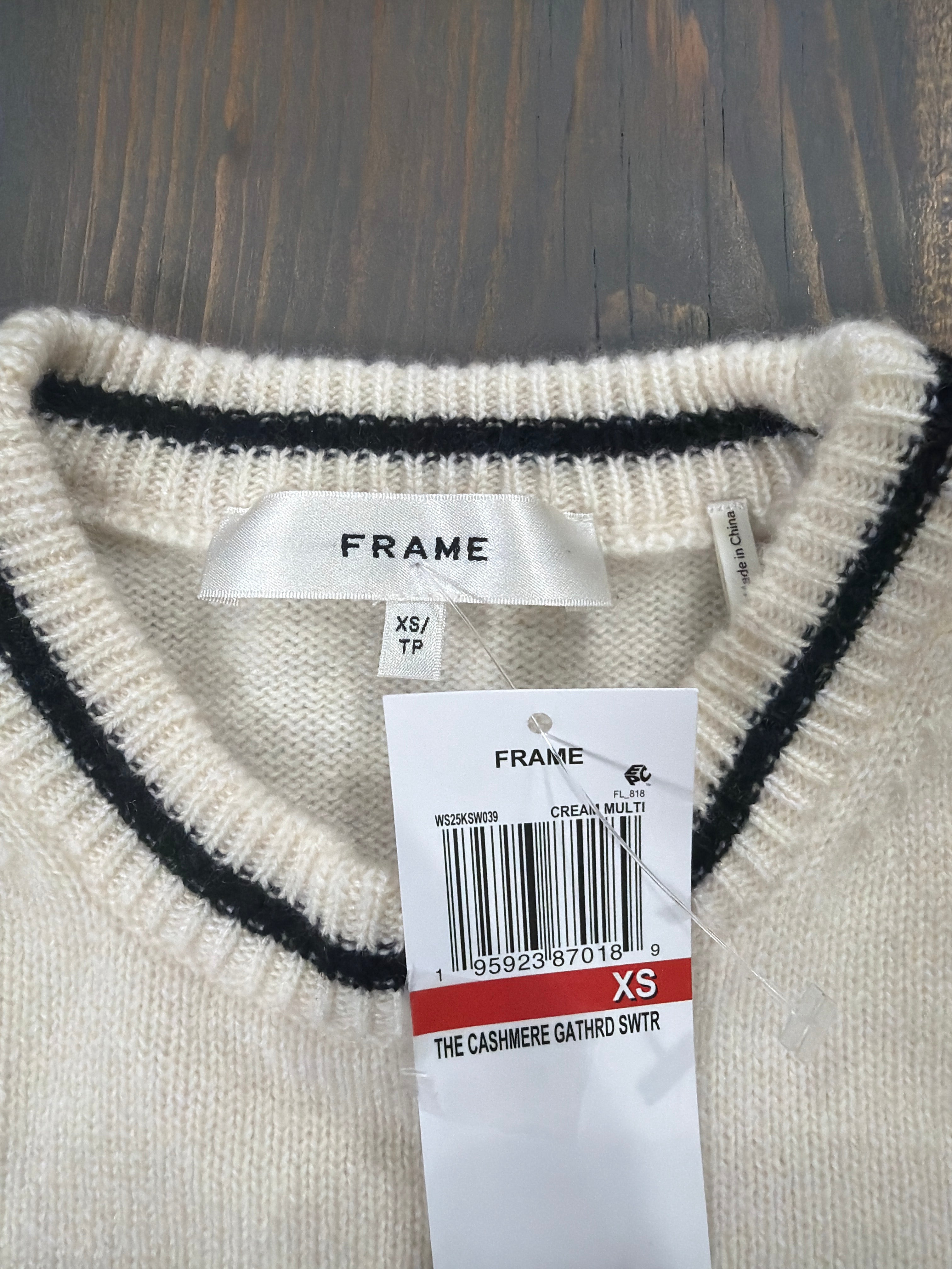 5699 - Frame The Cashmere Gathere - NWT - Size XS - Retail $468