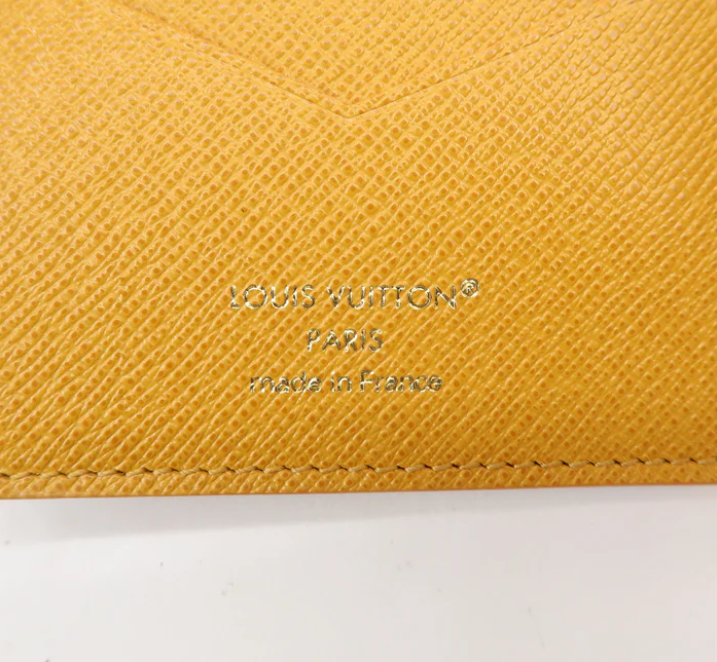 6823 - Louis Vuitton Monogram Canvas Couverture Passport Case Dune