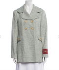 7012 - Gucci Tweed Jacket - Size 44