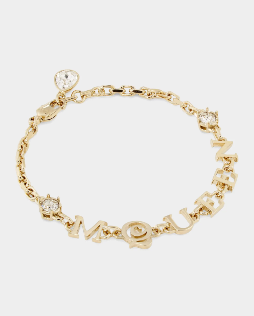 6971 - Alexander McQueen Logo Bracelet - NWT