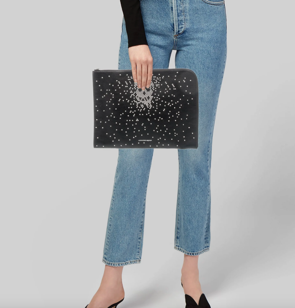 7316 - Alexander McQueen SKull Clutch Laptop Case