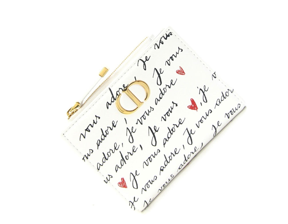 Dior Christian Dior Caro Leather Wallet - NWT