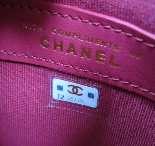 6642 - Chanel Matelasse Coco Mark Mini Bag Quilted Fabric Black