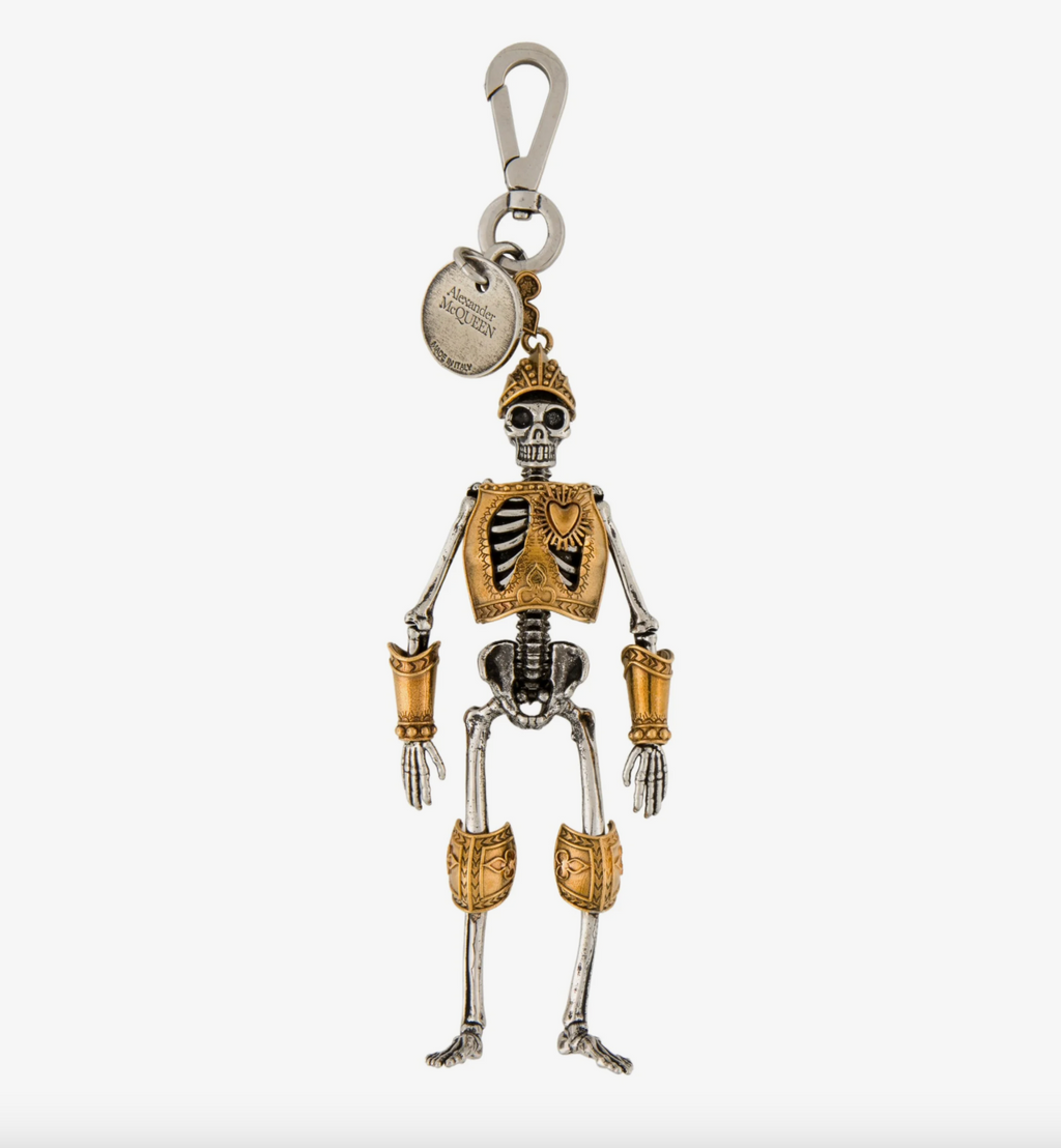 6903 - Alexander McQueen Skeleton Armour keychain