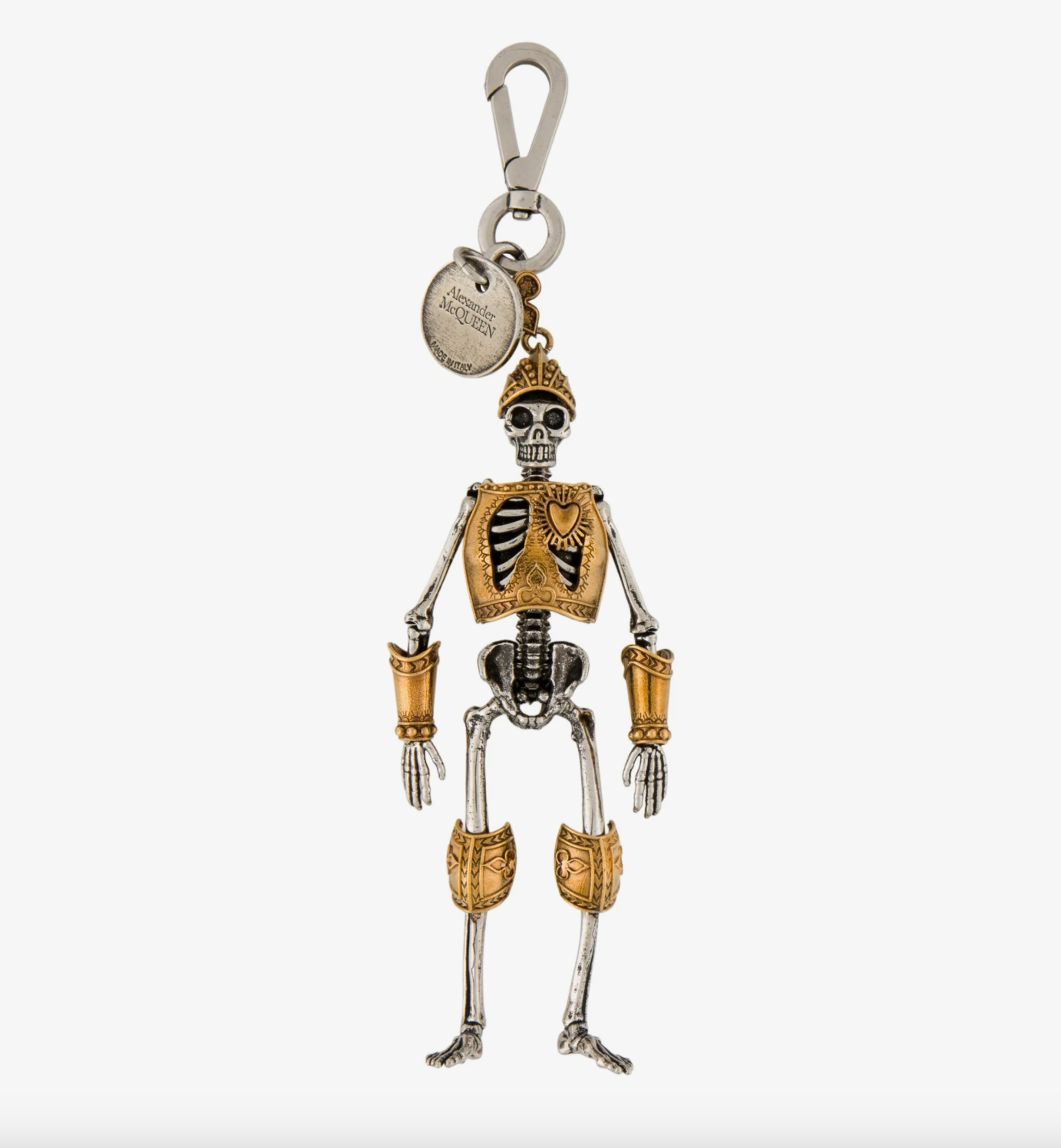 6903 - Alexander McQueen Skeleton Armour keychain