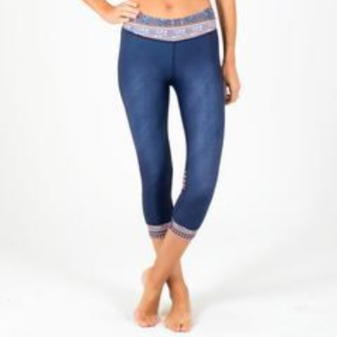 SHEBEEST Indie Convertible Capri Legging - Size M