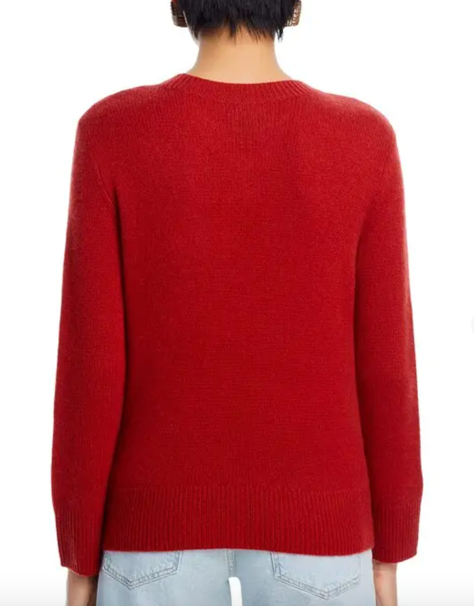 C By Bloomingdales Cashmere Boxy Crewneck - NWT (Retail $178) - Size XS