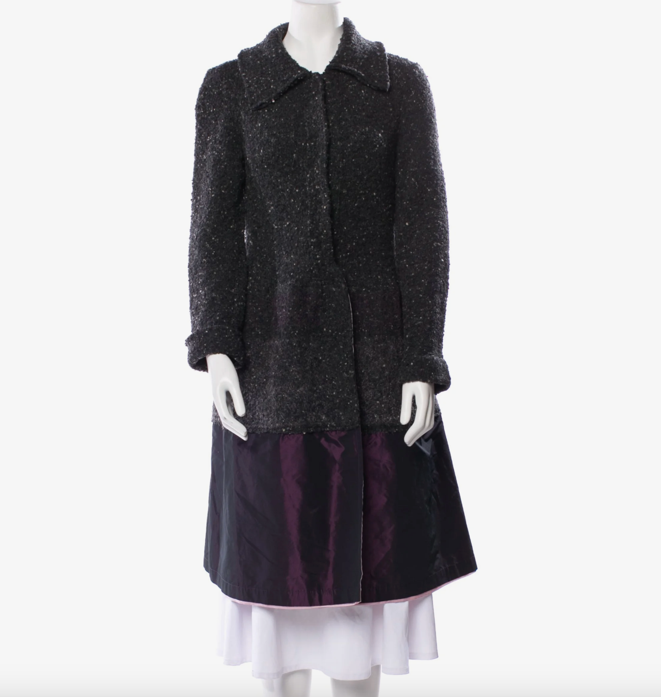 Sacai Vintage Wool & Silk Coat - Size "2" Medium