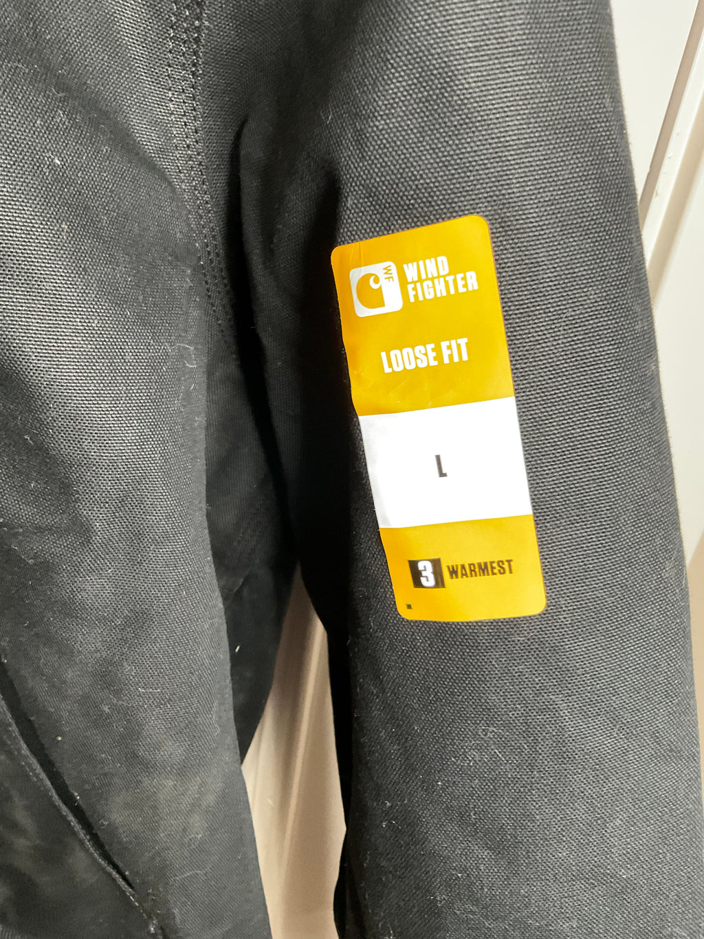 Carhartt Wind Fighter Jacket - Duck Insulated Flannel Lined (NWT with Fading)