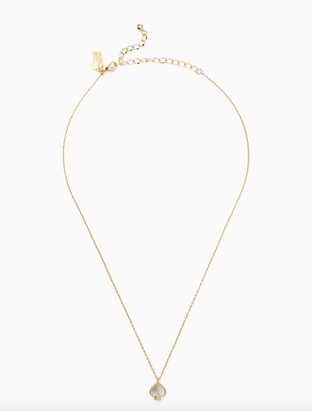 Kate Spade New York Signature Spade Mini Pendant - NWT