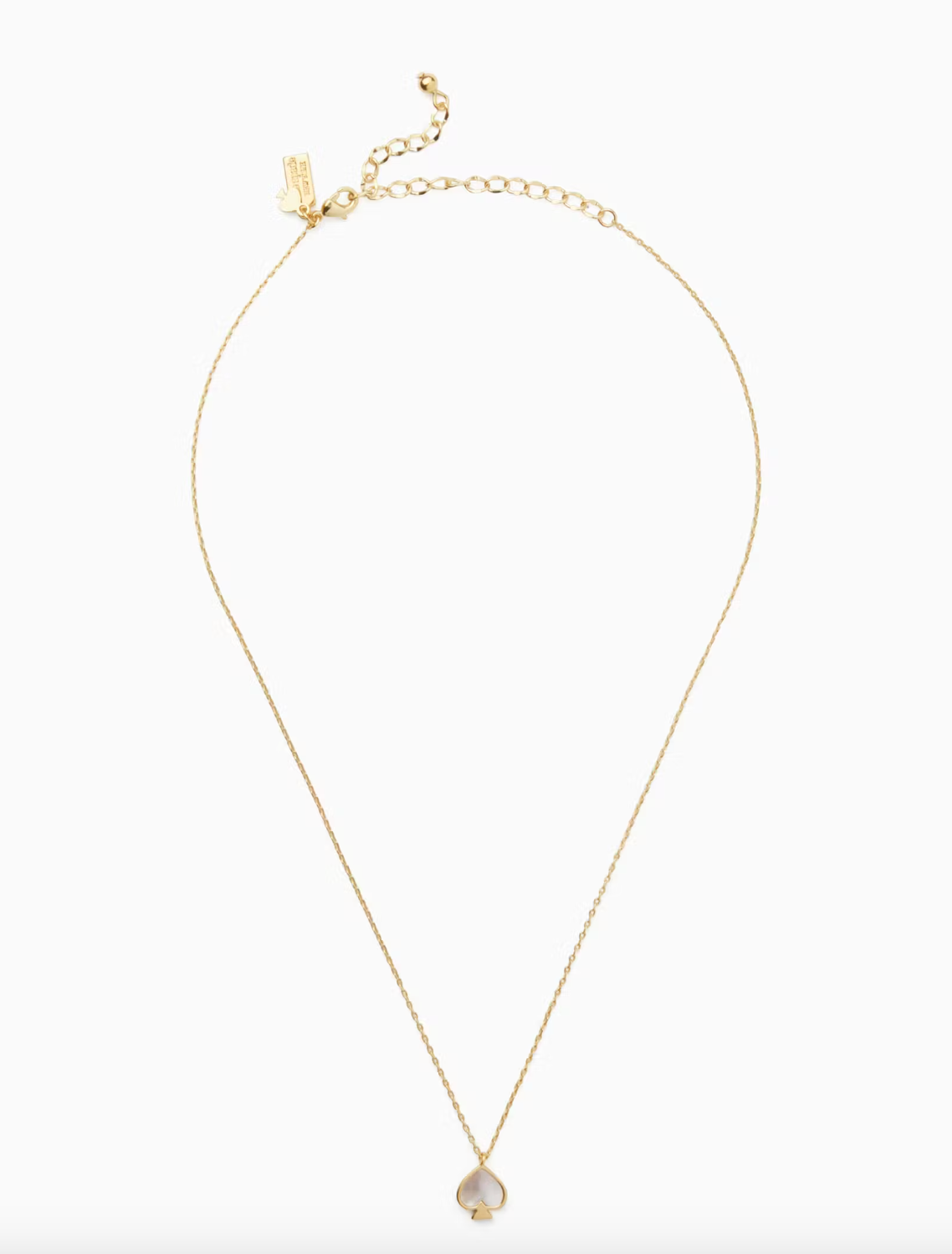 Kate Spade New York Signature Spade Mini Pendant - NWT
