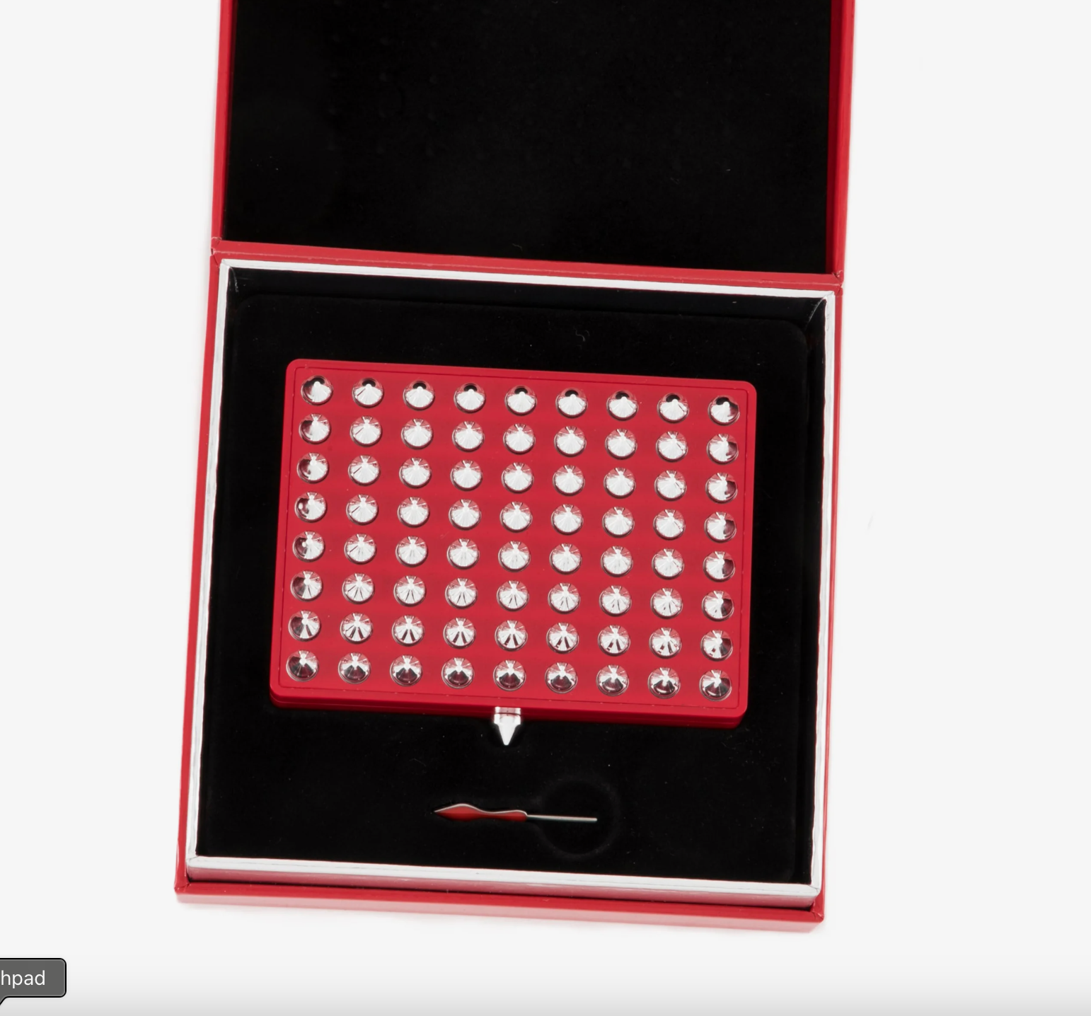 6906 - Christian Louboutin Studded Compact Mirror