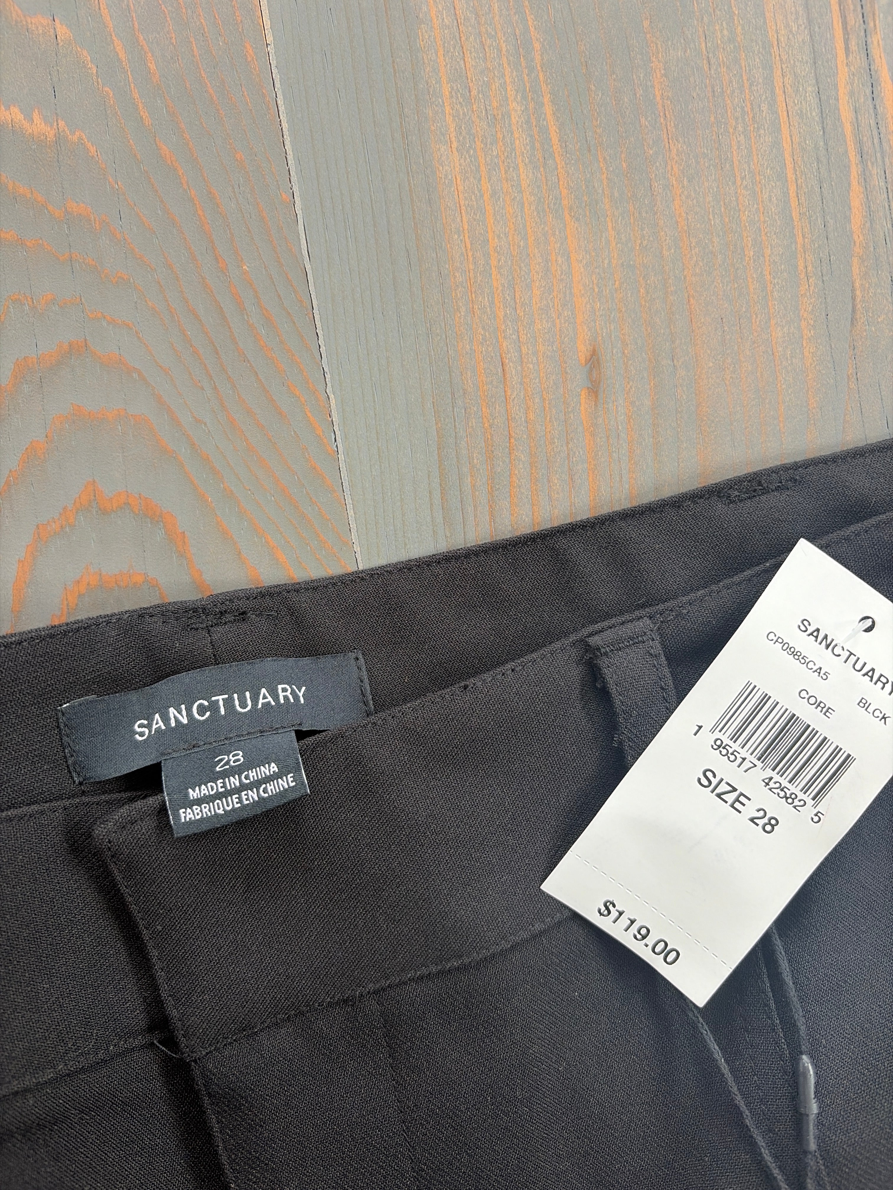 Sanctuary Clothing Polished Cargo - Size 28 - NWT