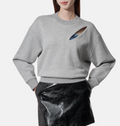7428 - Alexander McQueen Slash Sweatshirt - Size 46 - NWT