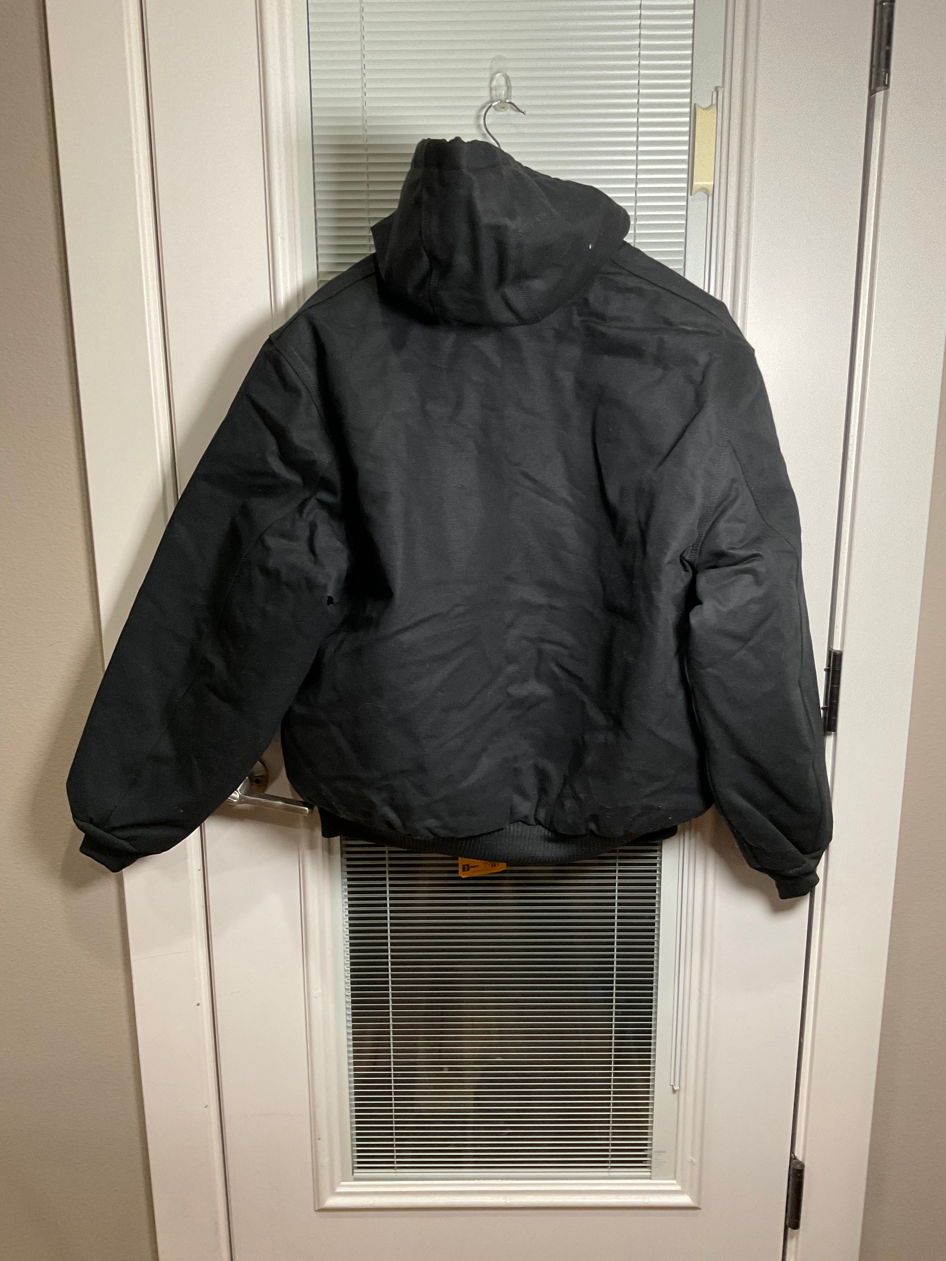 Carhartt Wind Fighter Jacket - Duck Insulated Flannel Lined (NWT with Fading)