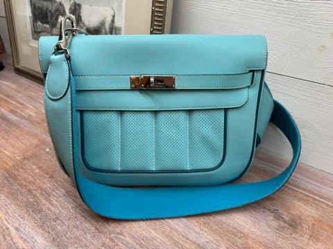 7007 - Hermes Berline 28 in Bleu Atoll