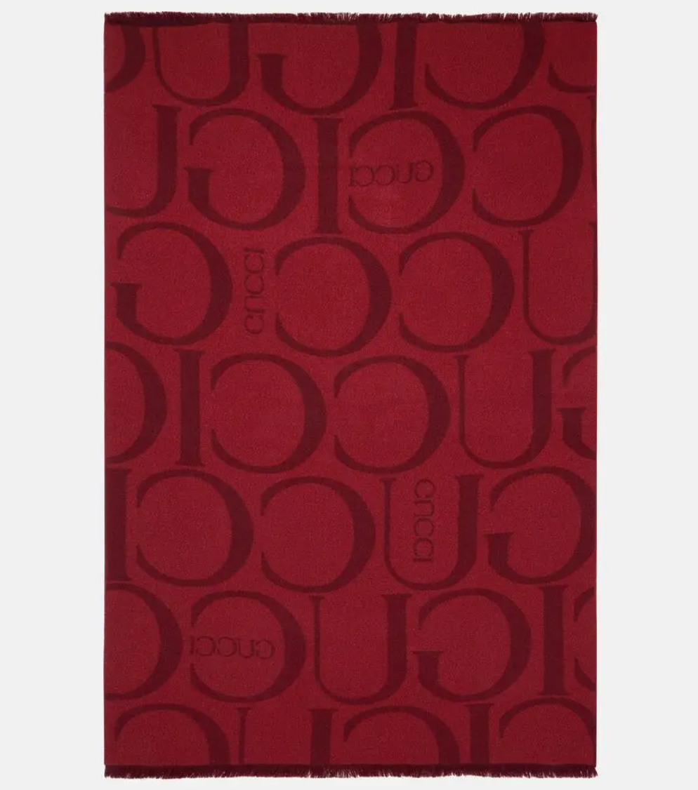 6933 - Gucci Maxi Wool-blend Bouclé Blanket - NWT