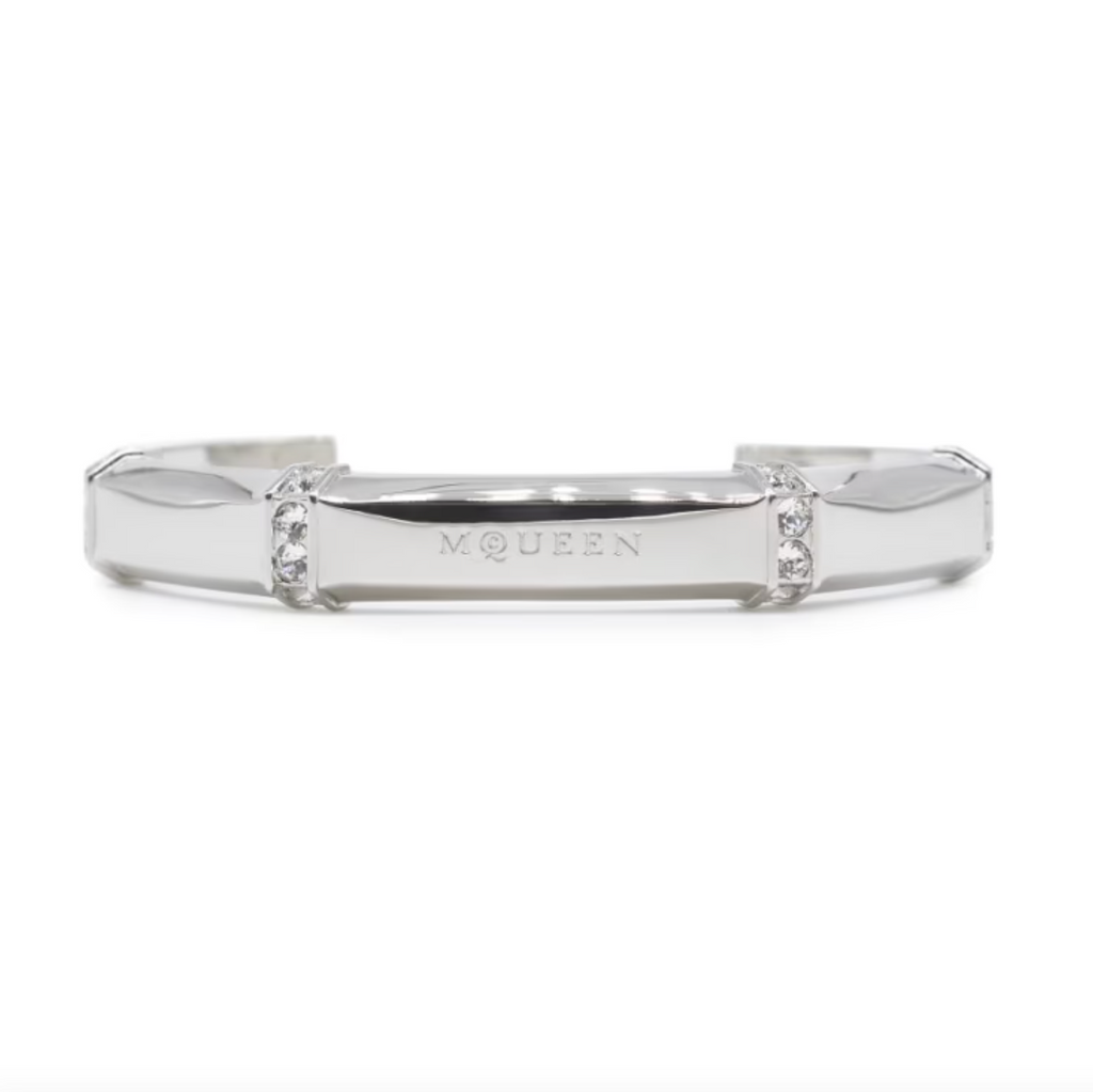 7379 - Alexander McQueen Dapper Cuff Bracelet - Size M - New