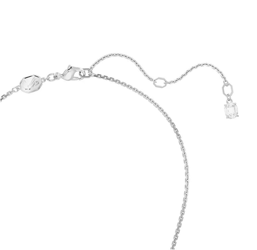 Swarovski Mesmera Silver-Tone Crystal Pendant Necklace, 18-1/2" - New