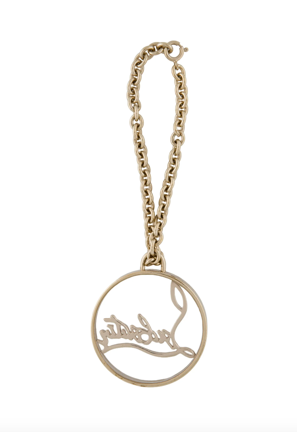 Christian Louboutin Script Bag Charm