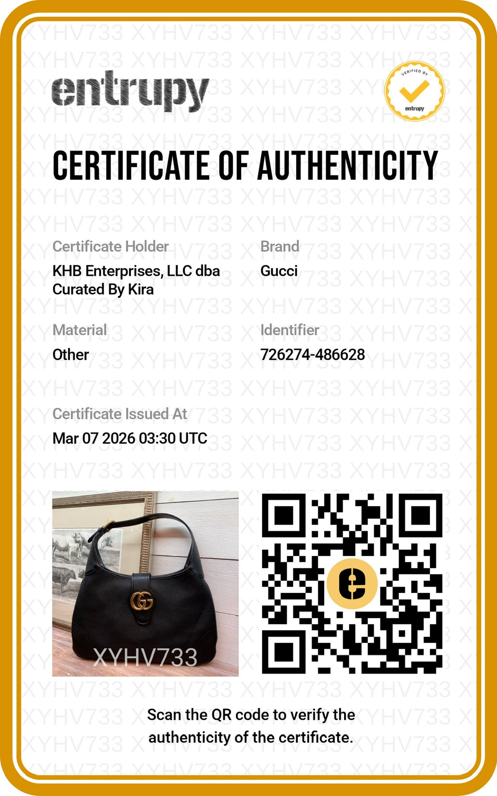 6330 - Gucci GG Marmont Aphrodite Black