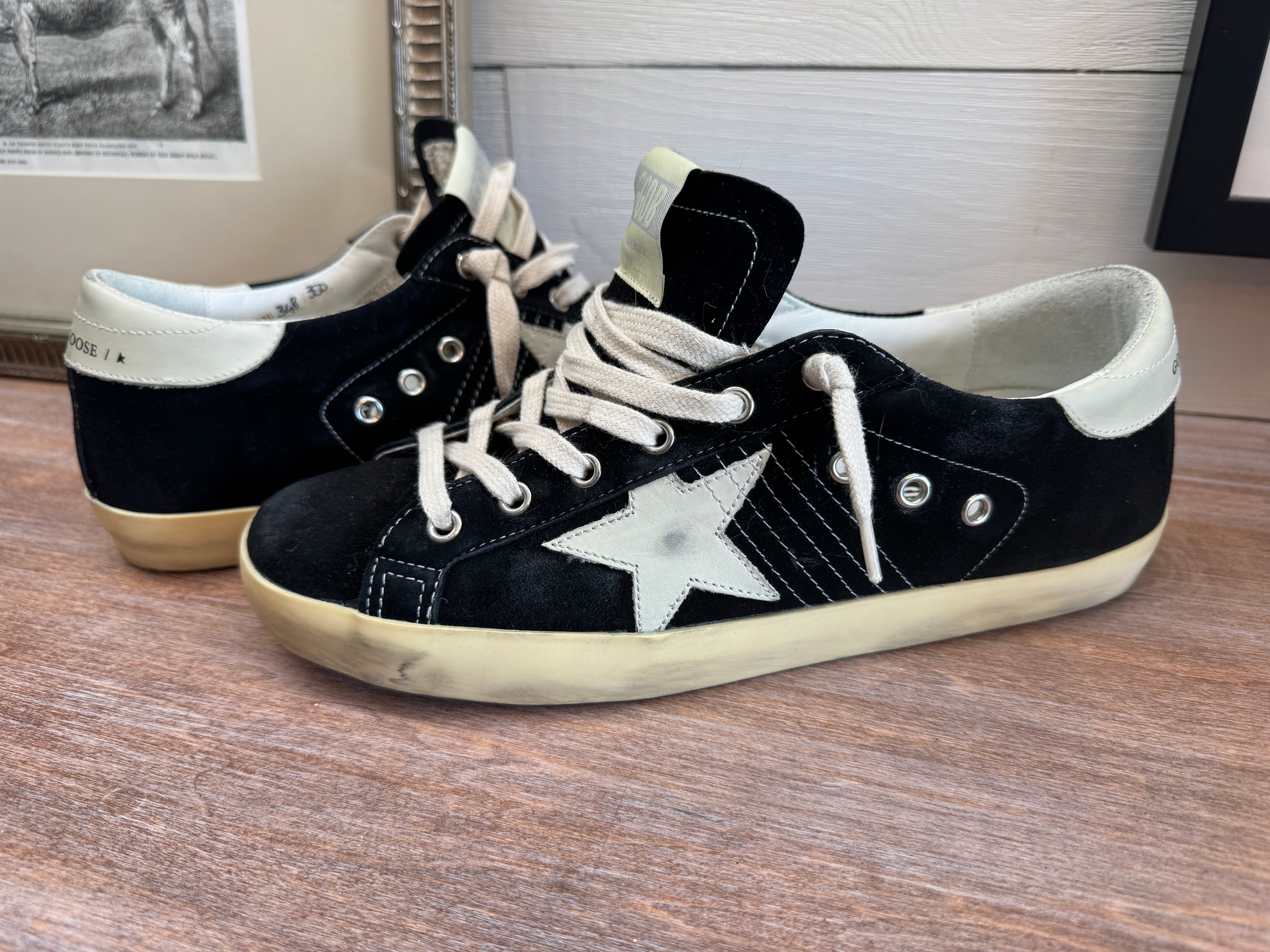 Golden Goose Superstar Sneakers - Ltd Ed 348/350 - New Size 41