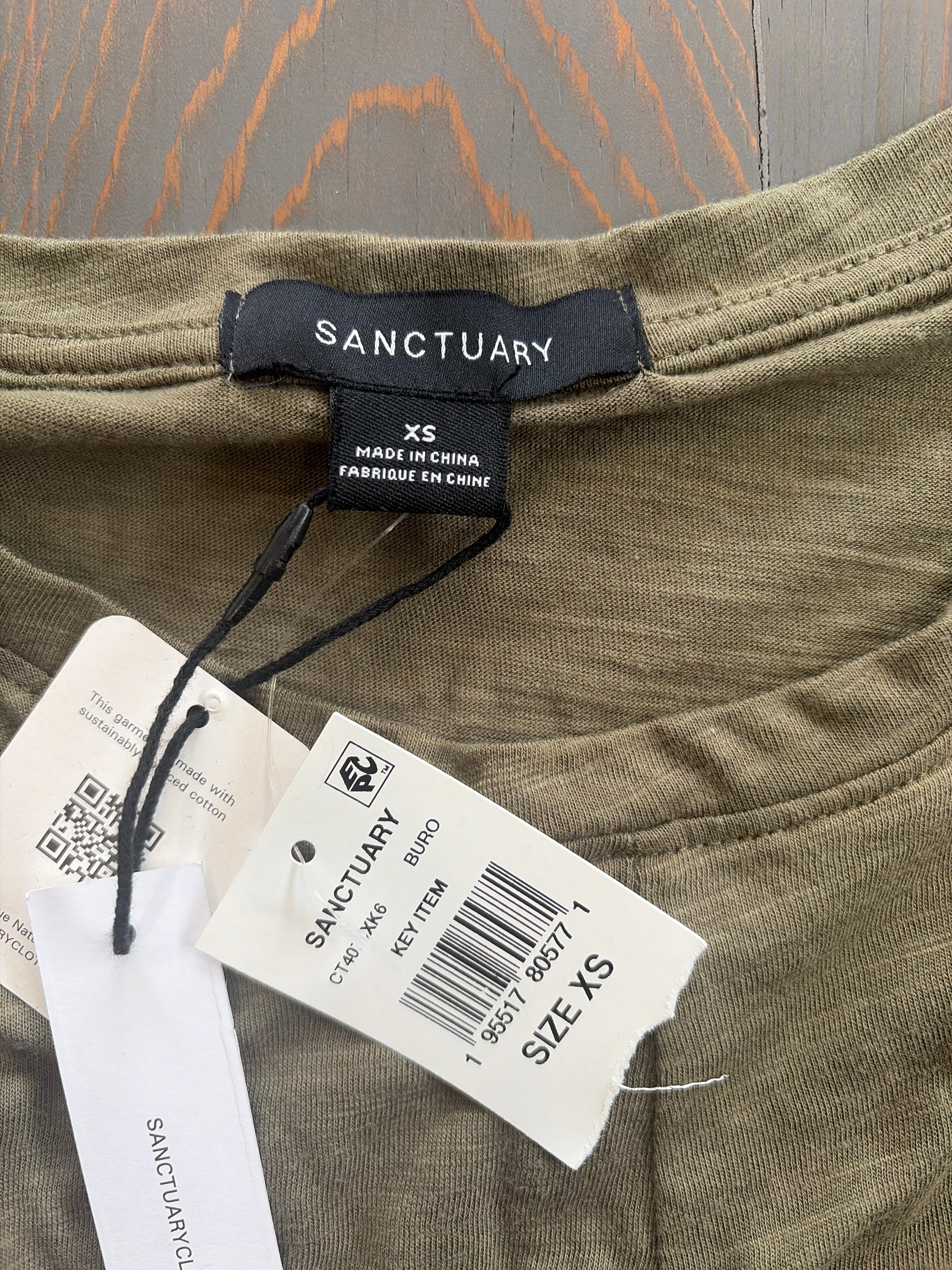Sanctuary Draped Tank - Size XS - NWT
