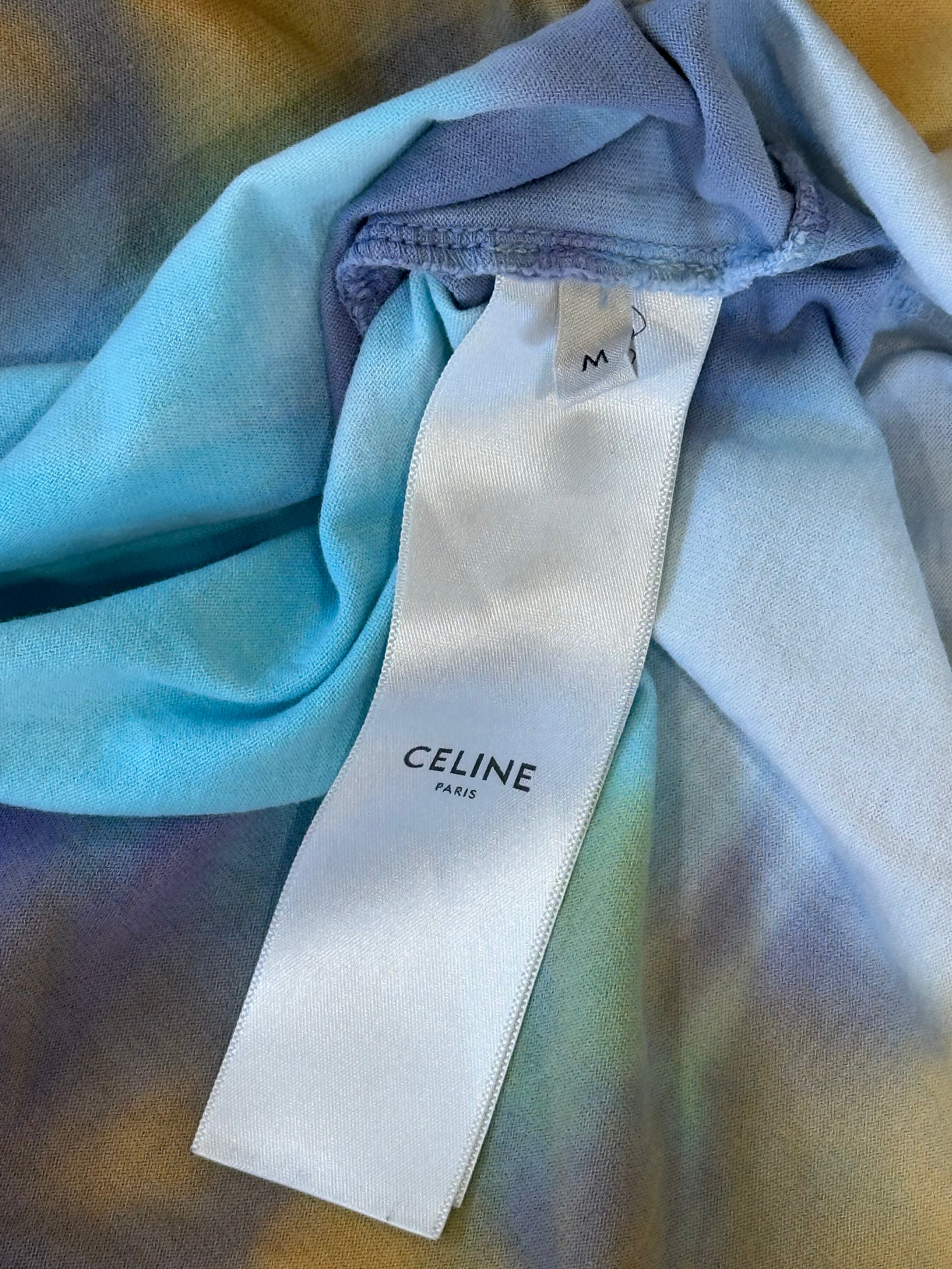 Celine Short Sleeve Tye-Dye Tee T-Shirt