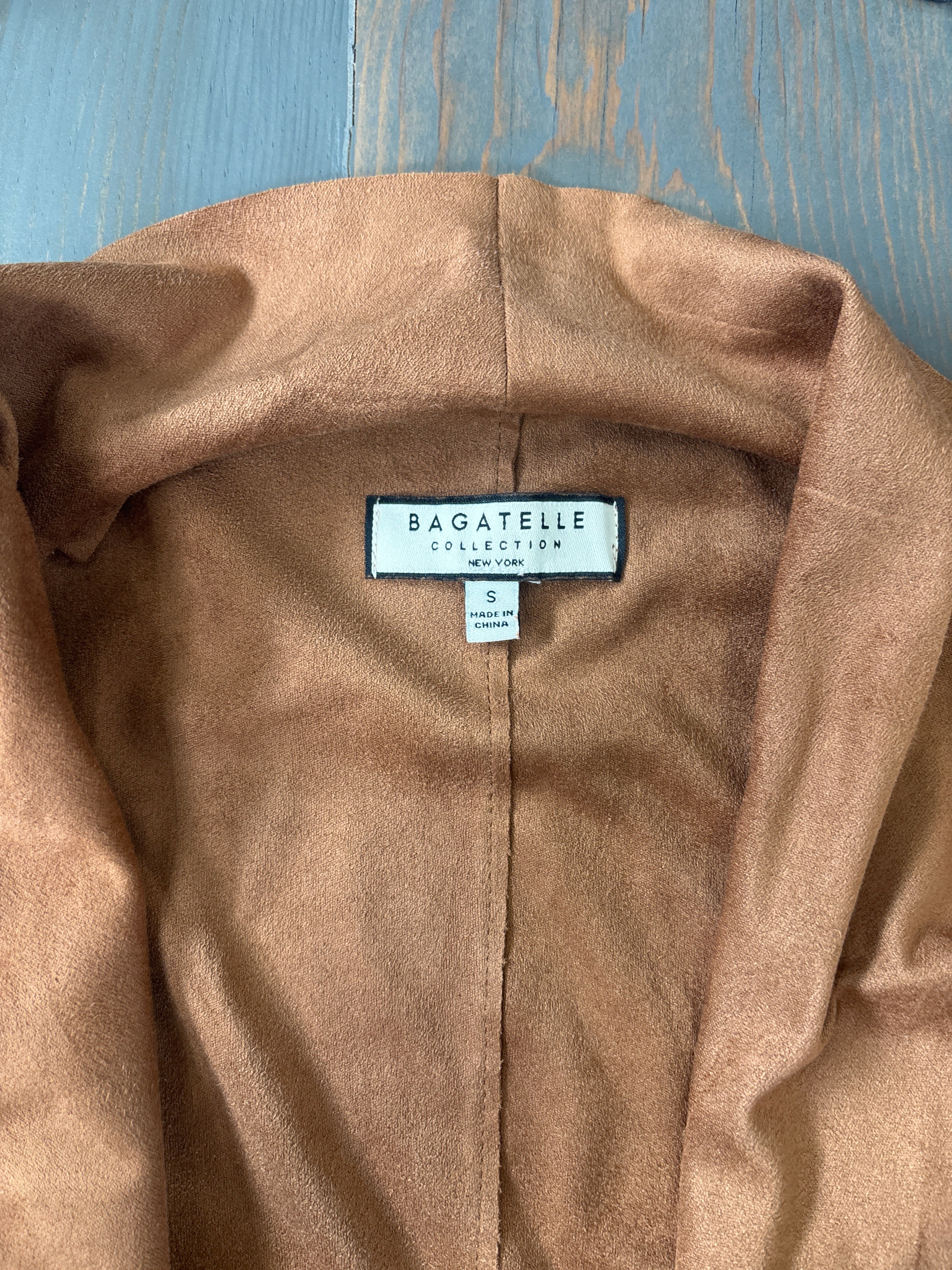 Bagatelle Draped Jacket Drape - Size Small - NWT