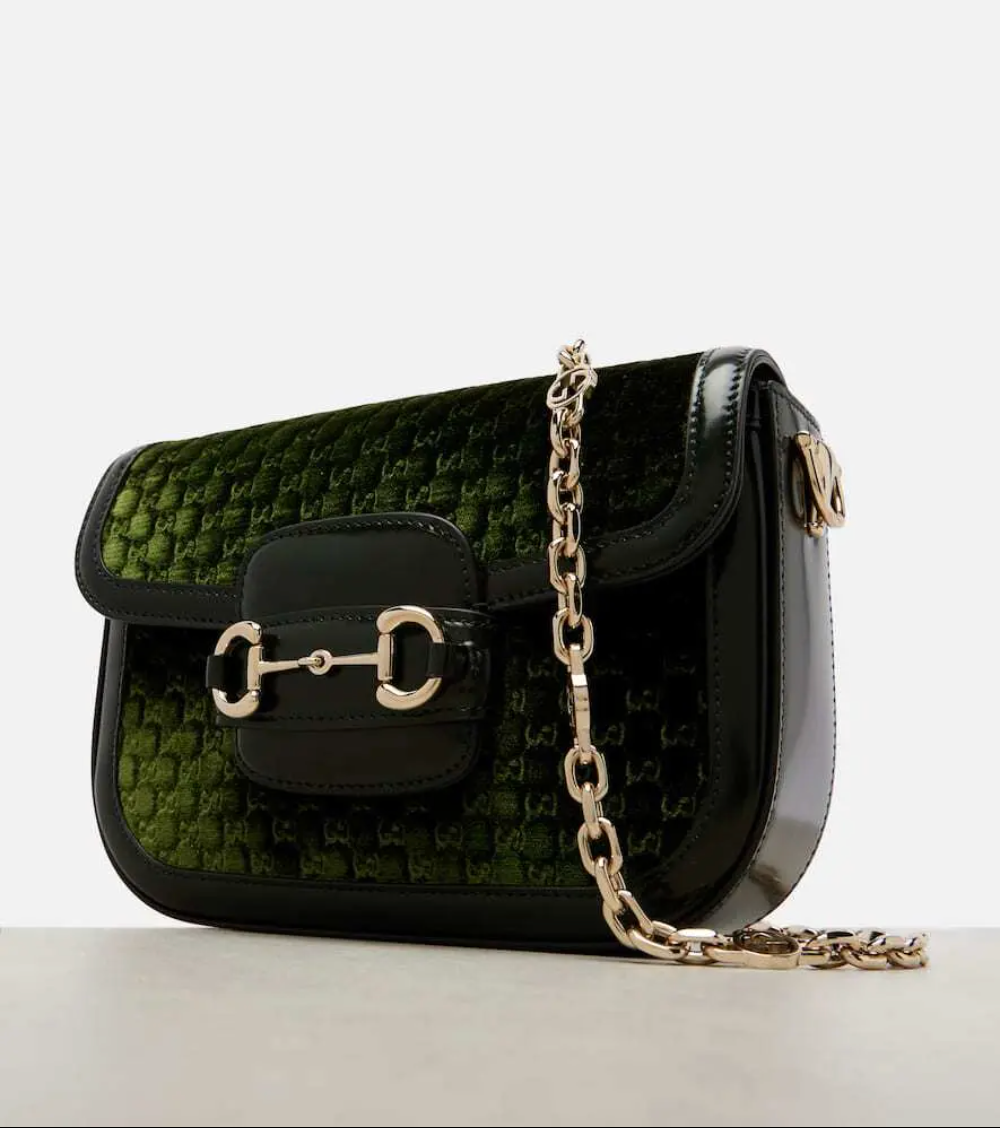 7301 - Gucci Horsebit 1955 Small Shoulder Bag - NWT