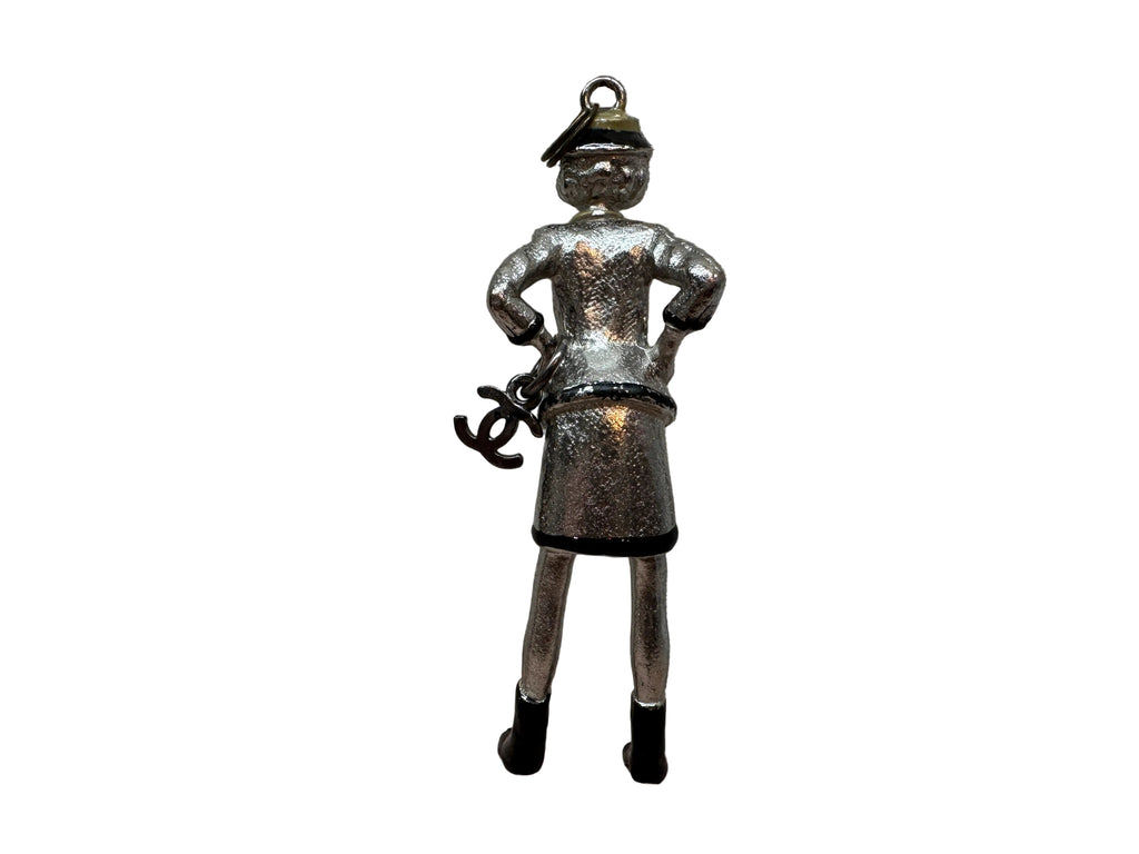 2393 - Chanel Vintage Mademoiselle Doll Pendant
