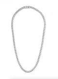 Bulova Men's Link Chain 22" Necklace in Stainless Steel - NWT