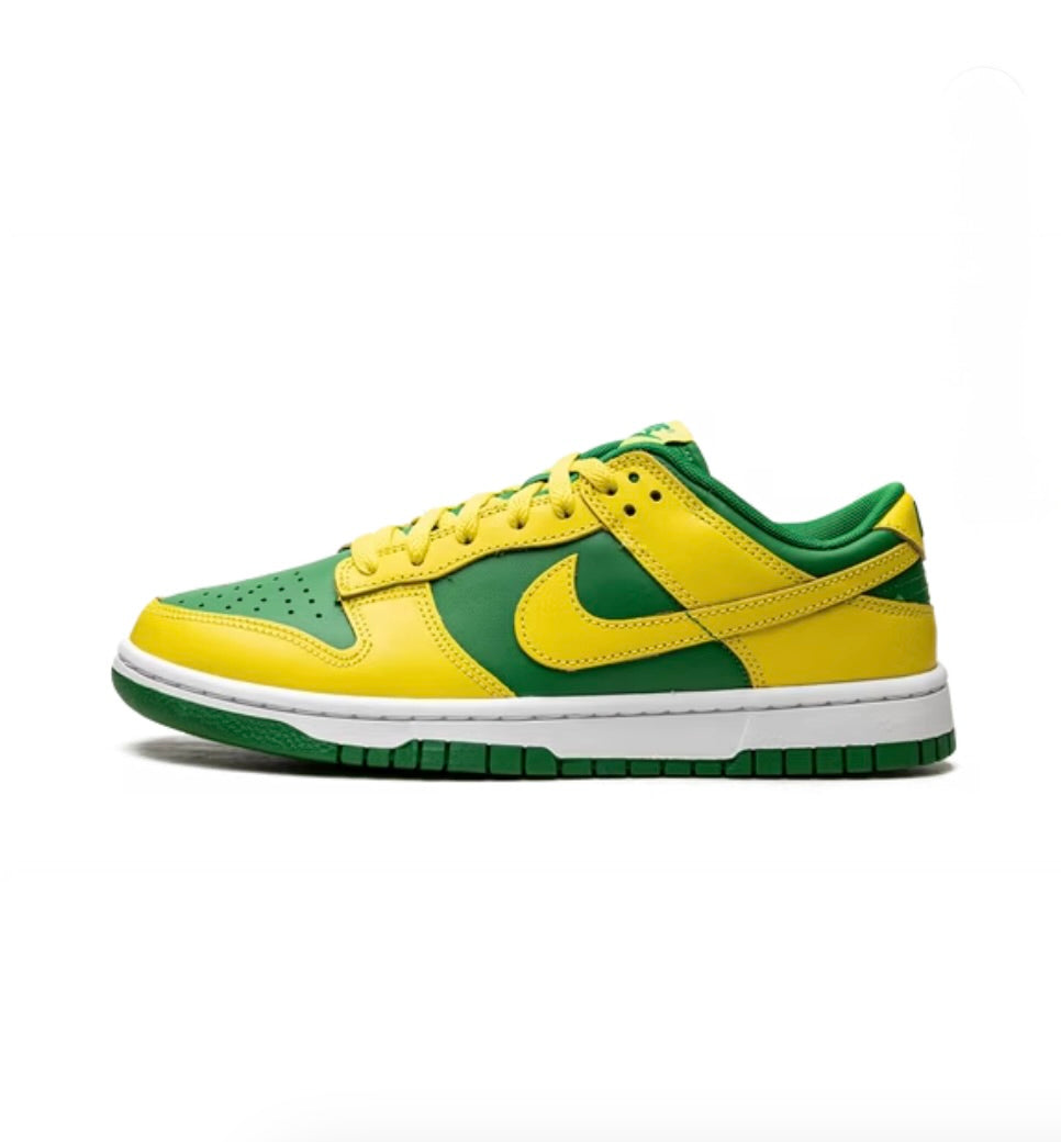 NIKE Dunk Low "Reverse Brazil" - Mens Size 8.5 - New