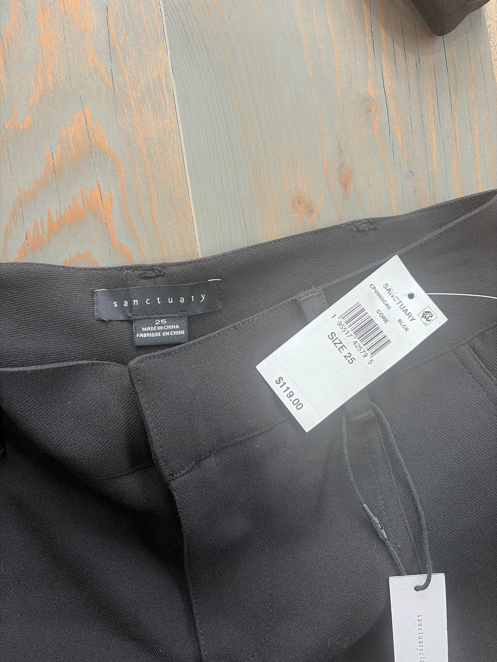 Sanctuary Clothing Polished Cargo - Size 25 - NWT