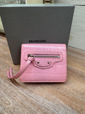 Balenciaga Leather Neo Classic Mini City Wallet
