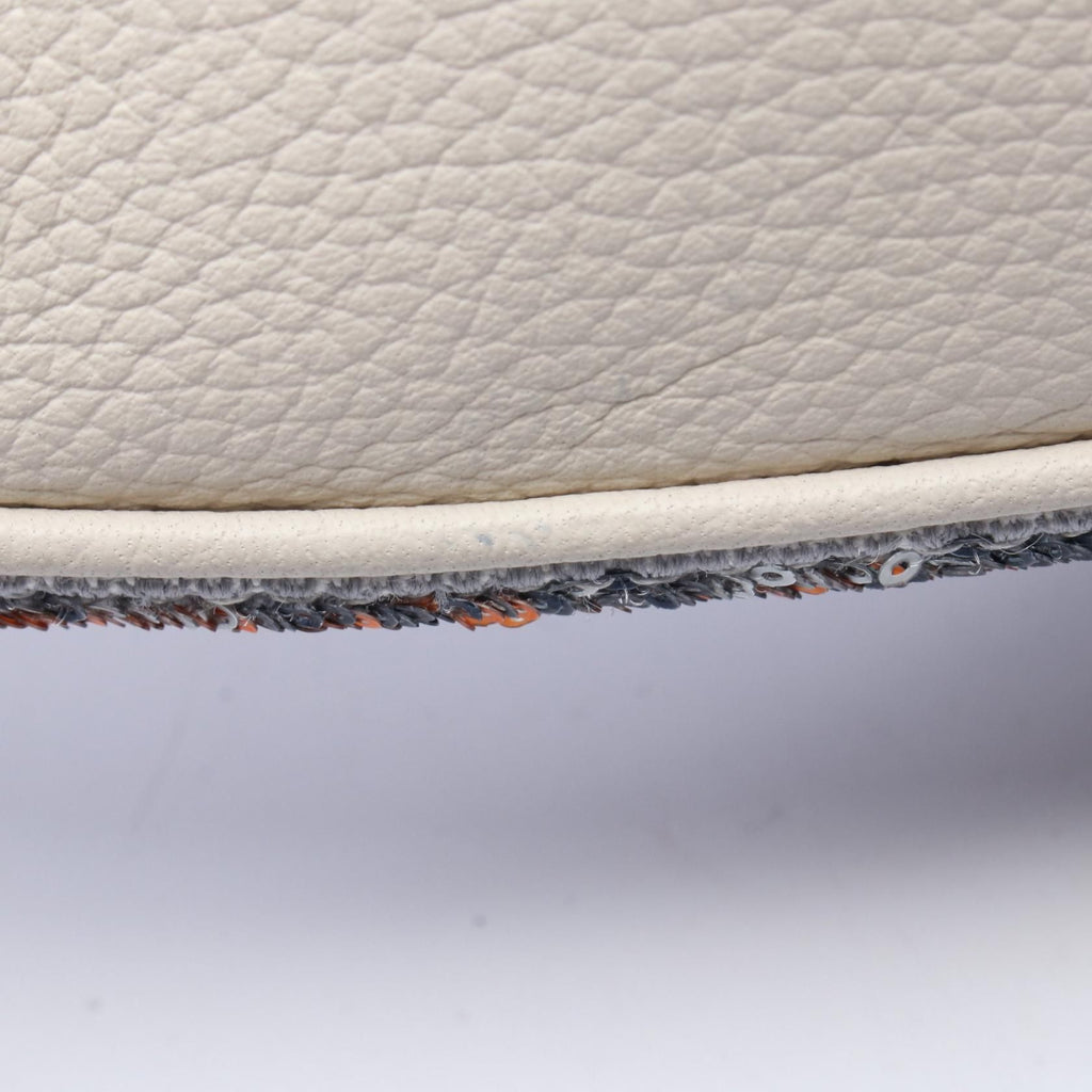 6939 - Dior Sequined Oblique Saddle Crossbody Bum Bag Silver