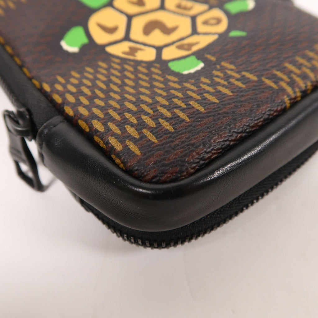LOUIS VUITTON x Nigo Damier Phone Pouch Wallet