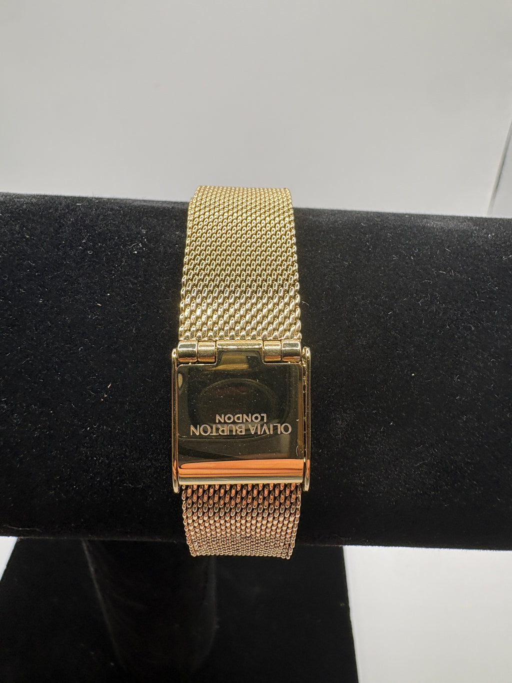 Olivia Burton London Wonderlust Gold-Tone Mesh Bracelet Women's Watch