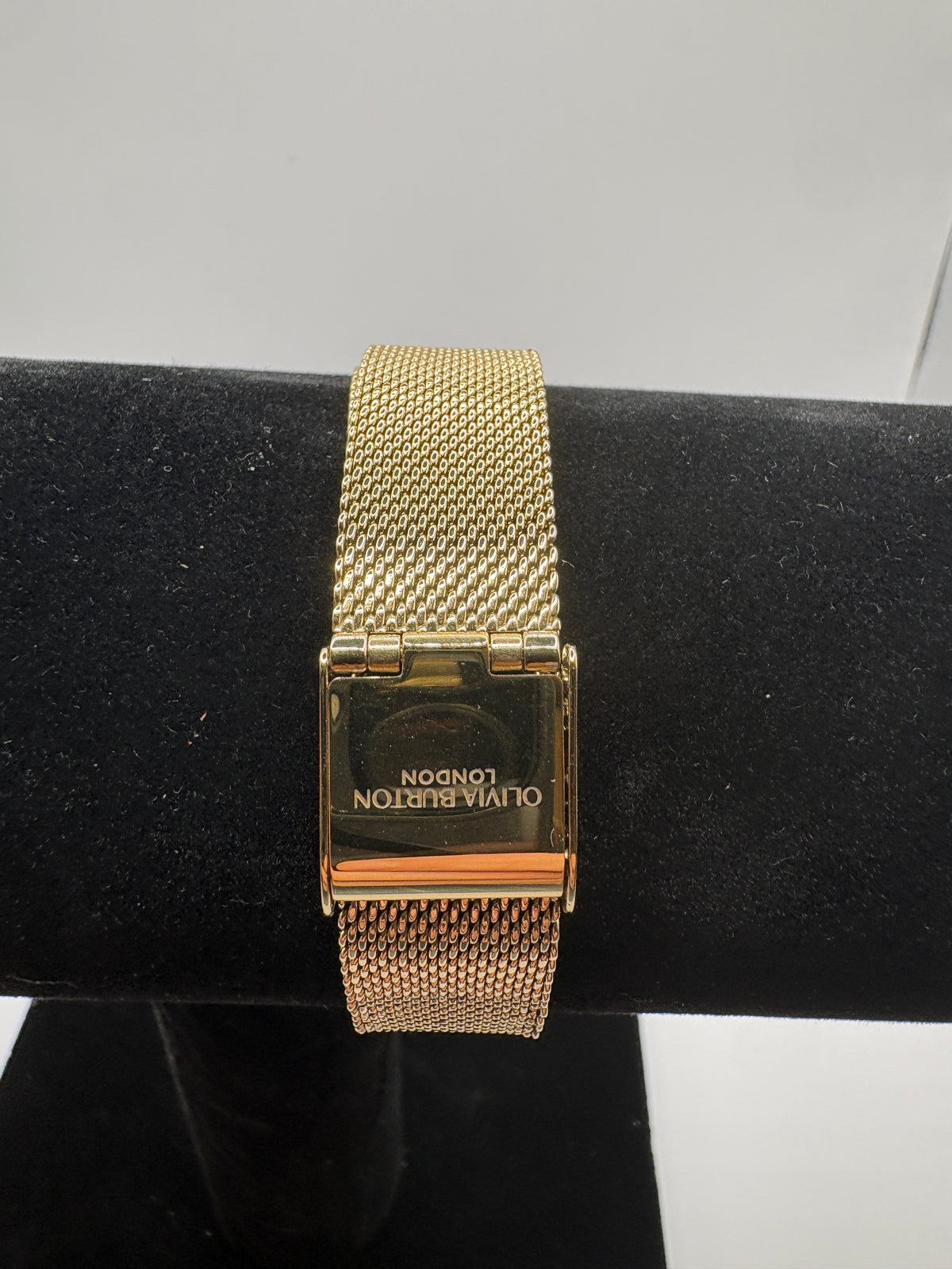 Olivia Burton London Wonderlust Gold-Tone Mesh Bracelet Women's Watch