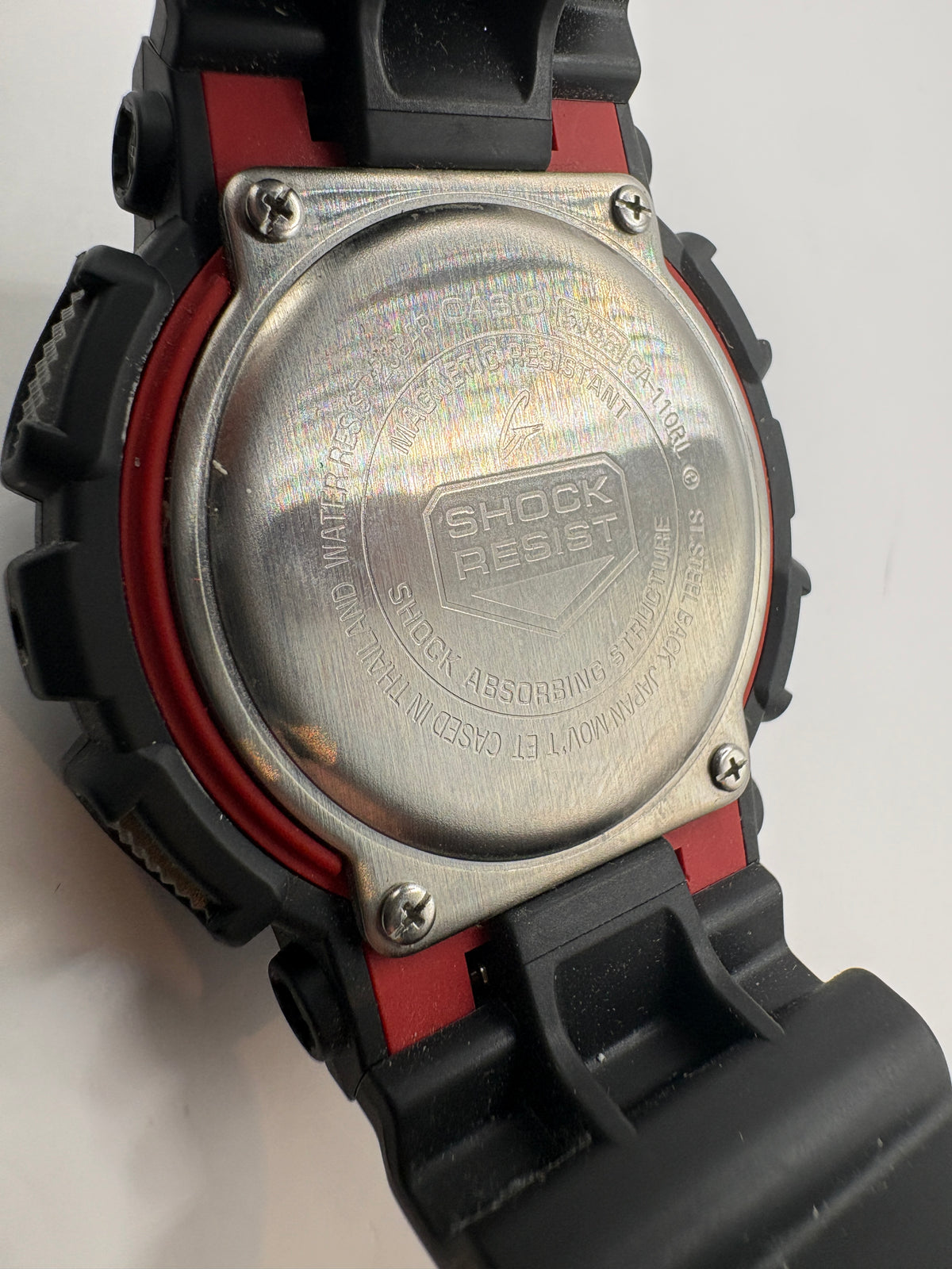 Casio GA-110RL-1A G-Shock Analog-Digital Men's Black Resin