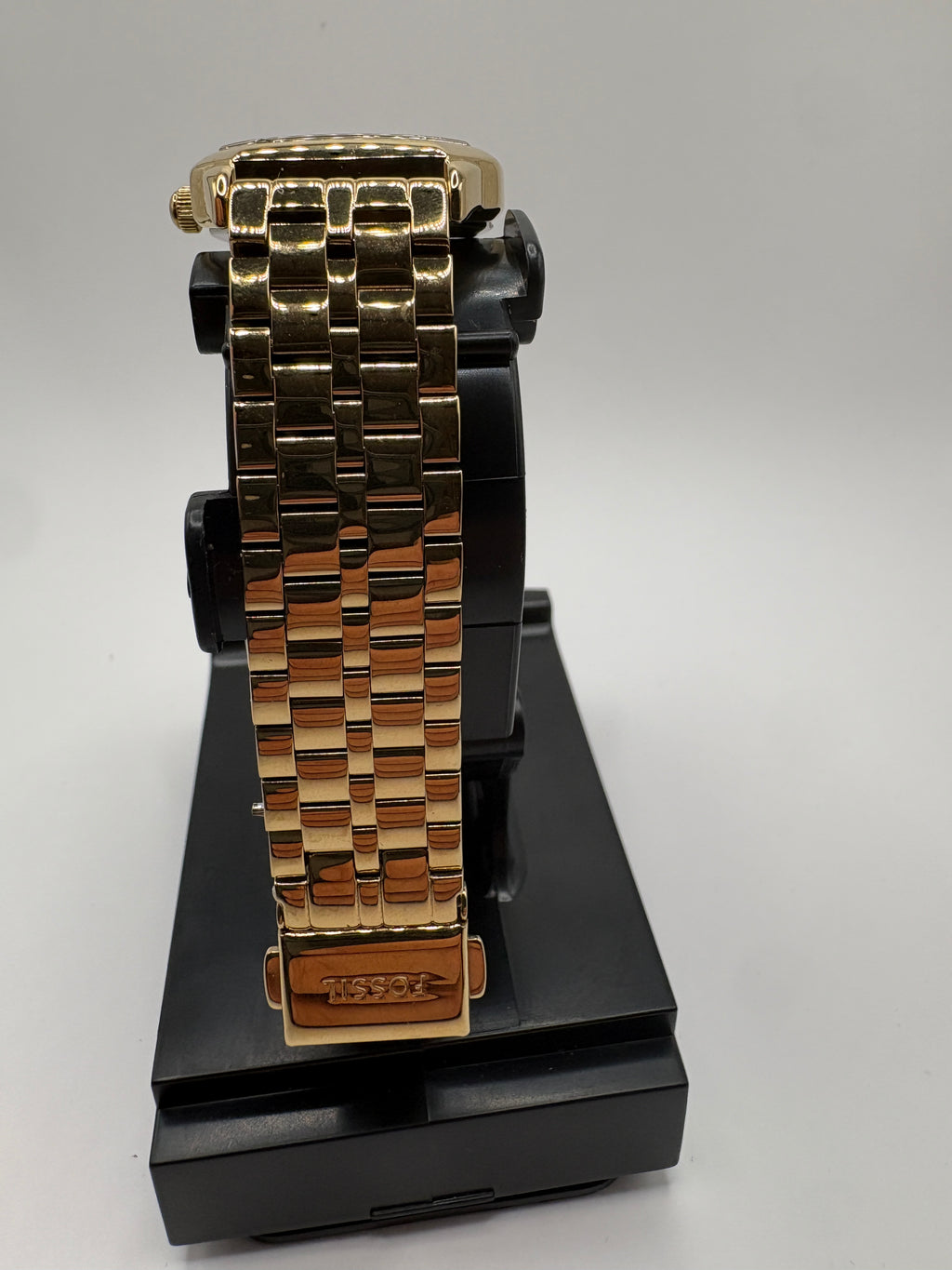 Fossil Harlow ES5451 Women's Quartz Gold-Tone Green Dial Watch