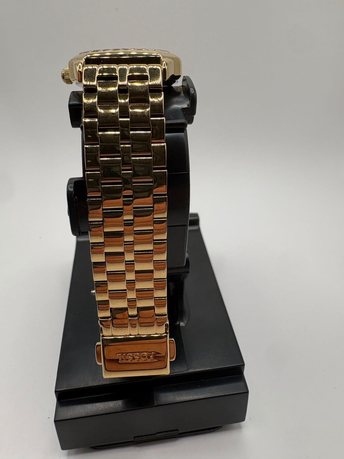 Fossil Harlow ES5451 Women's Quartz Gold-Tone Green Dial Watch
