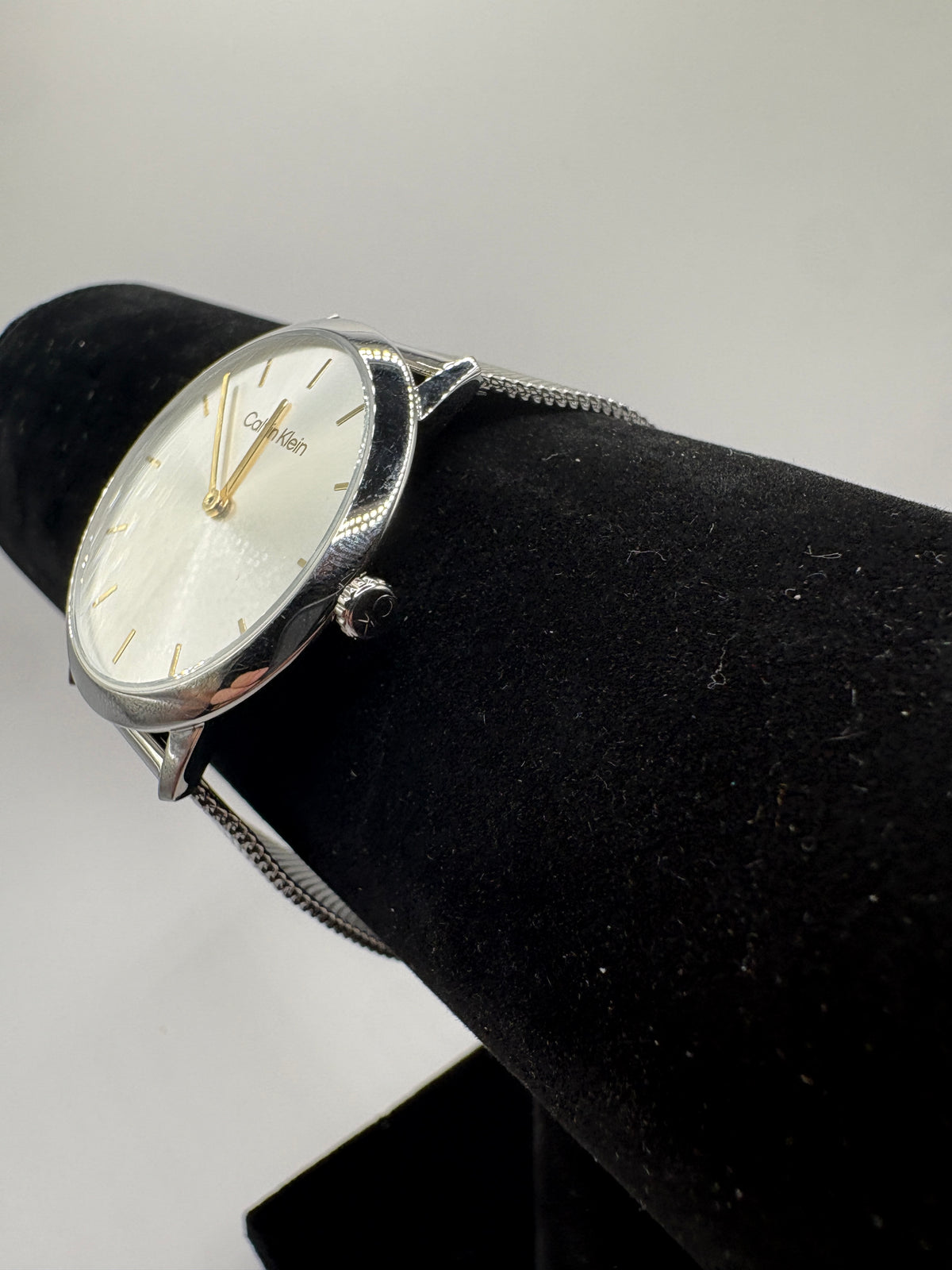 Calvin Klein Exceptional 25300001 Silver Mesh Watch